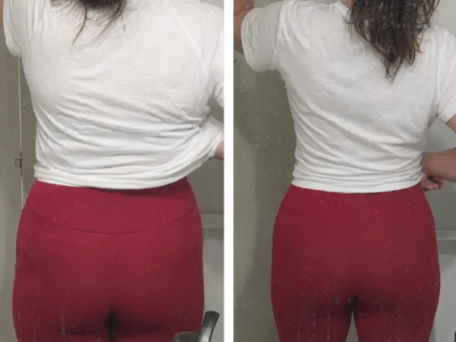 Antes y después de María G.