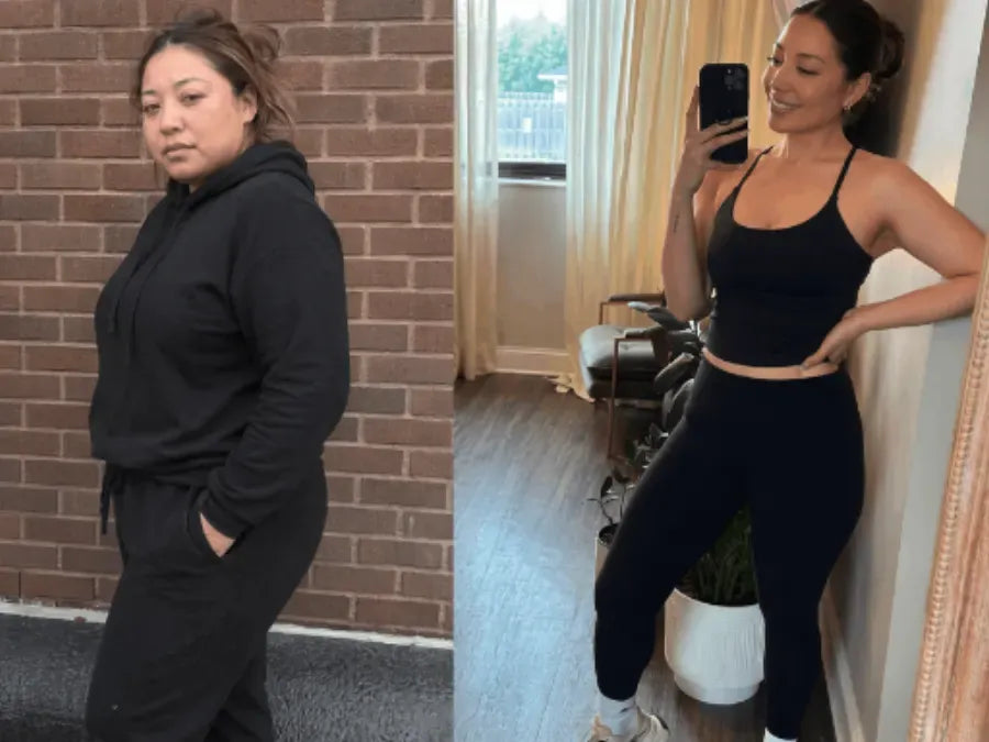 Antes y después de Valentina R.